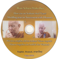 DVD cover : Shedding Tears in amazement with Dhamma